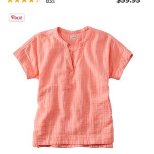 LL Bean Cloud Gauze shirt